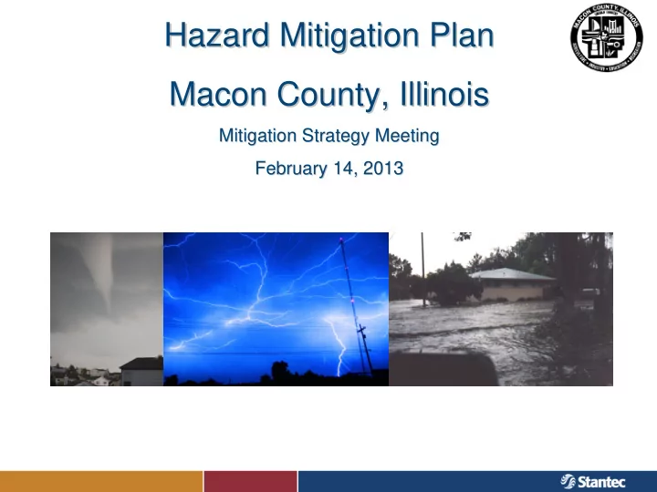 hazard mitigation plan hazard mitigation plan macon