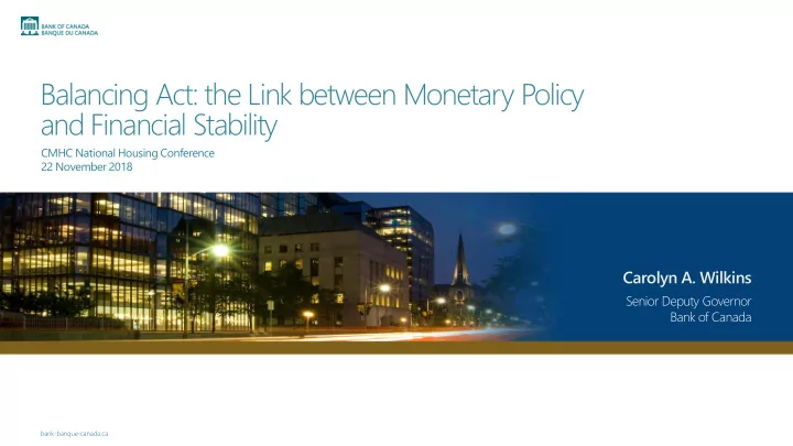 and financial stability