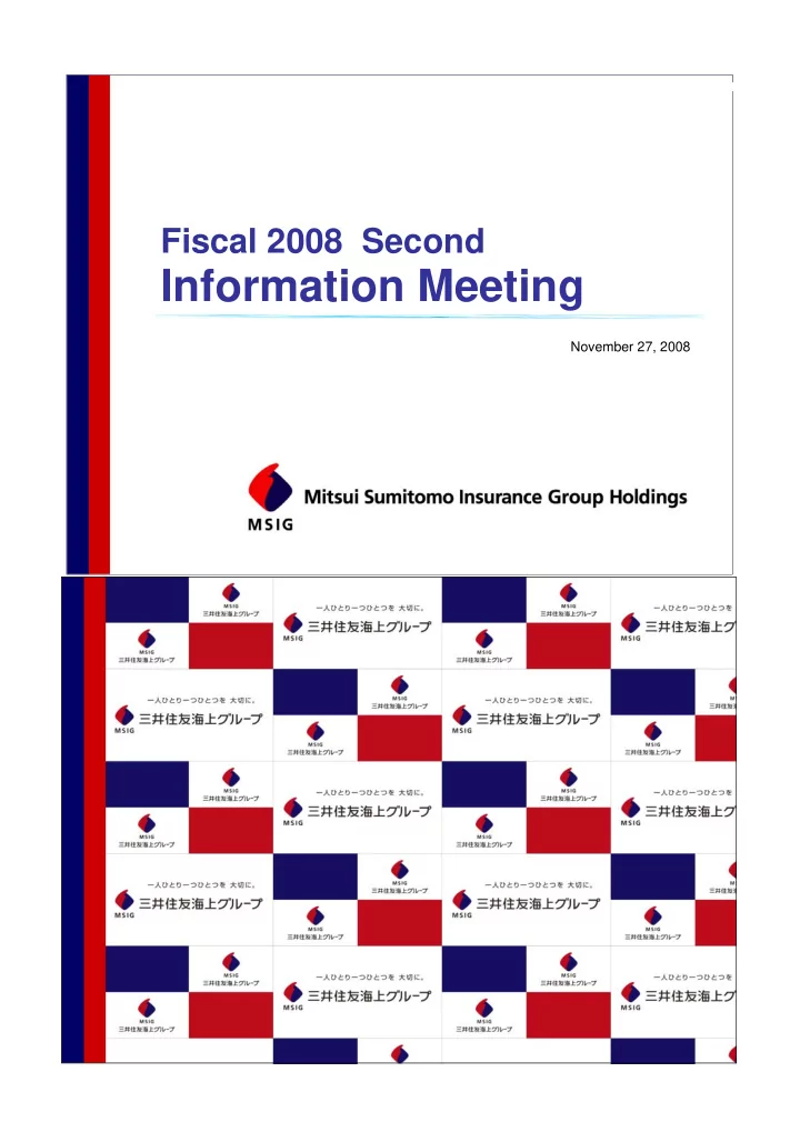 information meeting
