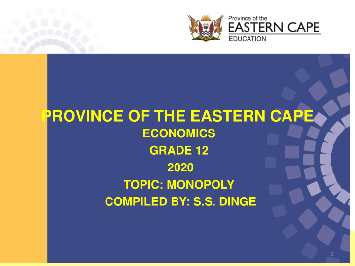 province of the eastern cape