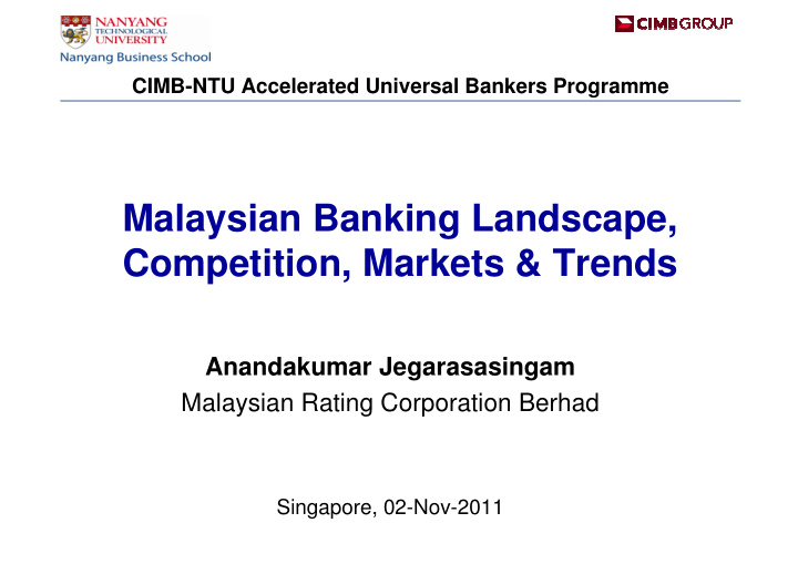 malaysian banking landscape competition markets trends