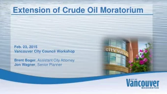 Presentation Title  Subtitle (optional)  Date  Vancouver City Council Workshop/Public Hearing  Feb.