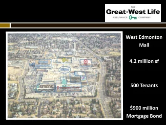 $900 million  Mortgage Bond  2  3  4  Loan Metrics  1.  $900 million first Mortgage Bond  2.  10