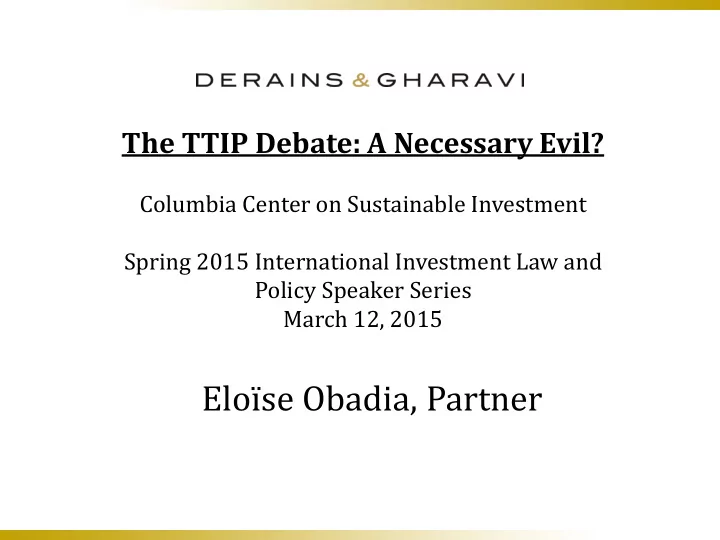 elo se obadia partner question 1 scope of the substantive