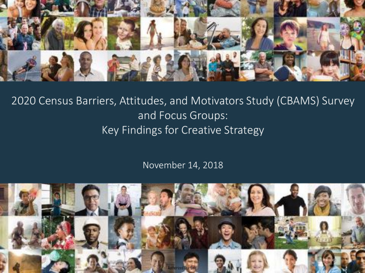key findings for creative strategy