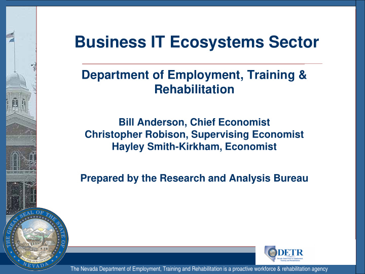 business it ecosystems sector