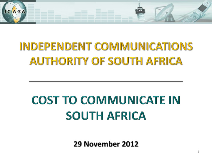 1 how does icasa facilitate communications in