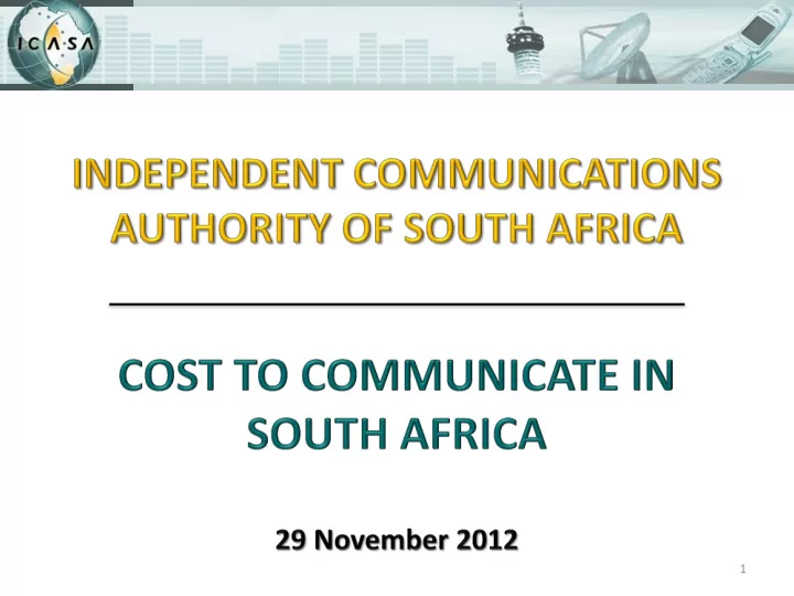 1 how does icasa facilitate communications in