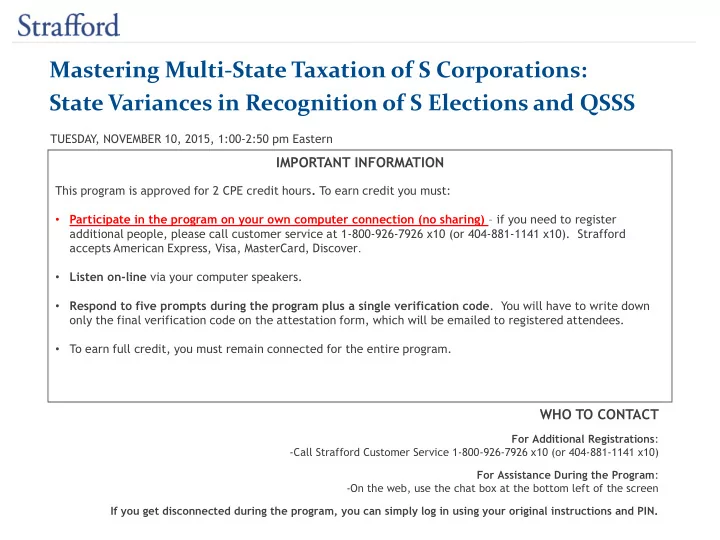 mastering multi state taxation of s corporations state