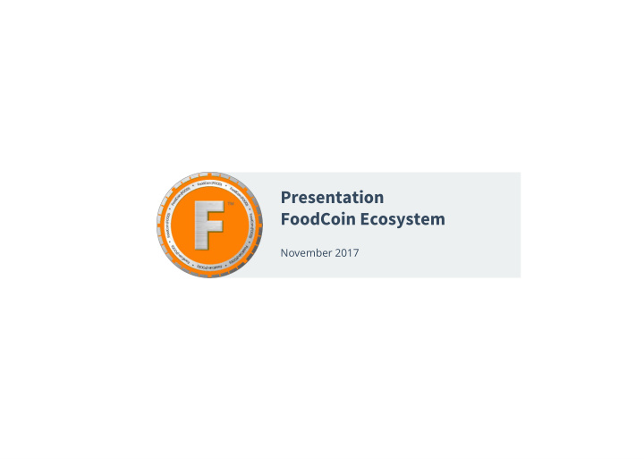 foodcoin ecosystem
