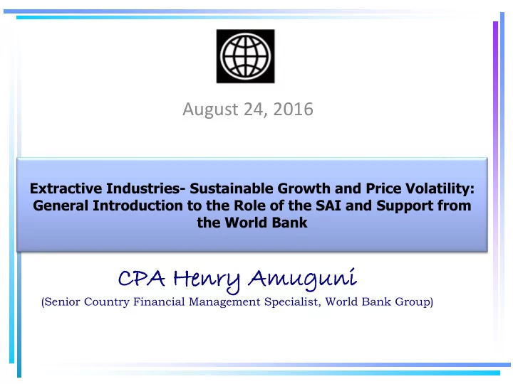 cp cpa henr a henry y am amugun uguni i