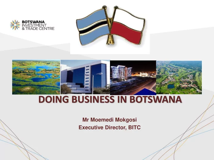 doing business in botswana
