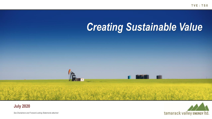 creating sustainable value