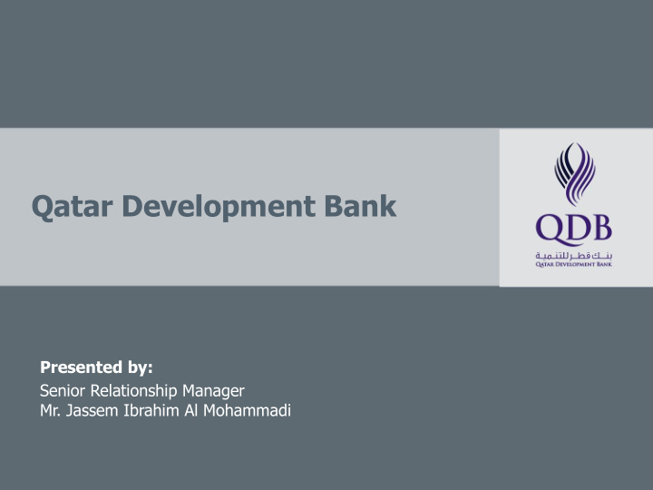 qatar development bank