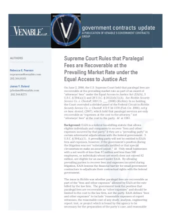 attorney or agent fees. 5 U.S.C.  504(b)(1)(A). Decision: The Richlin litigation stemmed from