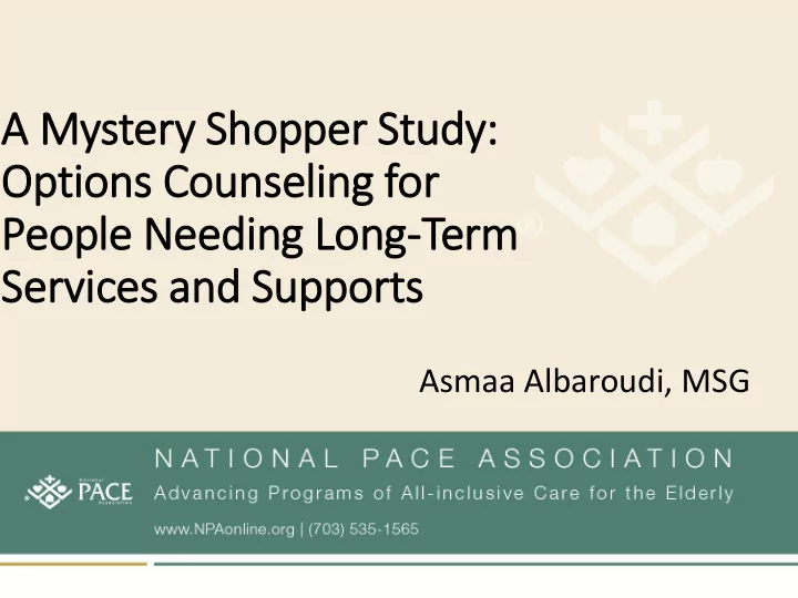 a mystery ry shopper study