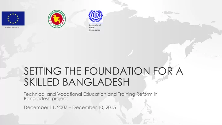 skilled bangladesh