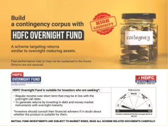 Creative  What are Overnight Funds?    Overnight Funds are open ended debt schemes investing in