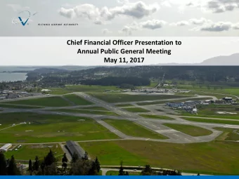Chief Financial Officer Presentation to  Annual Public General Meeting  May 11, 2017  Total Revenue