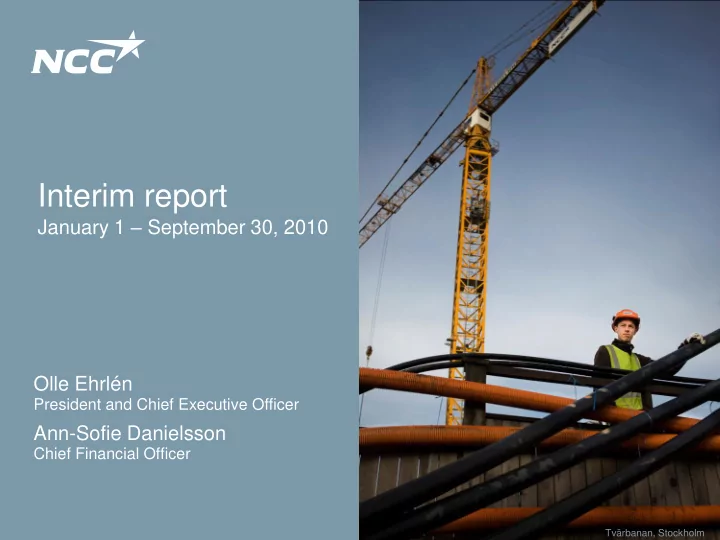 interim report