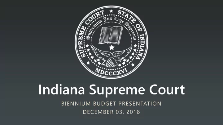 indiana supreme court