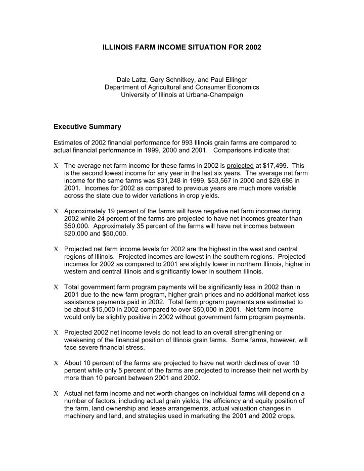 illinois farm income situation for 2002