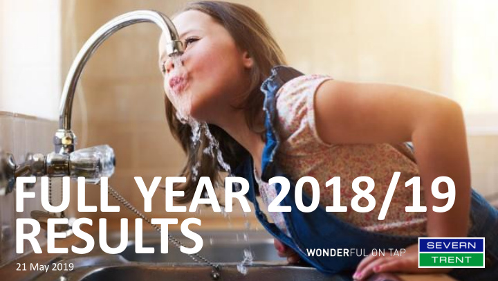 full year 2018 19 results