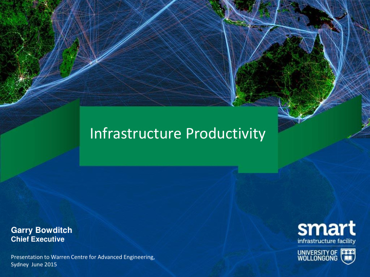 infrastructure productivity