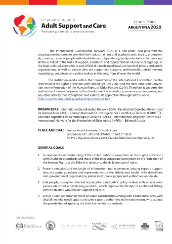 De la curatela a la  autonoma personal  3. Link people, non-governmental organizations and