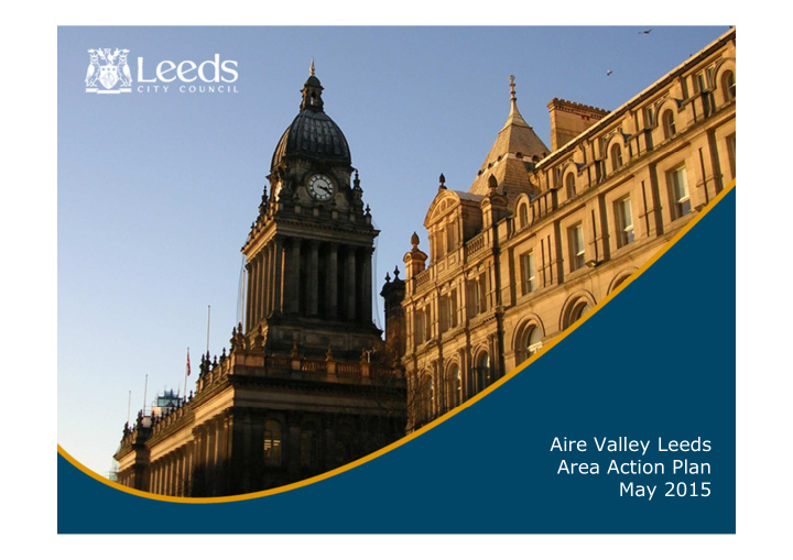 aire valley leeds area action plan may 2015
