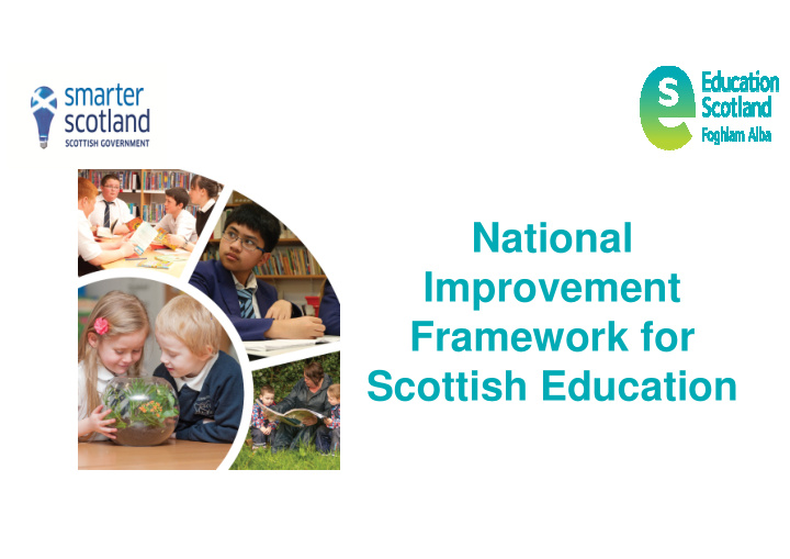 national improvement framework for scottish education