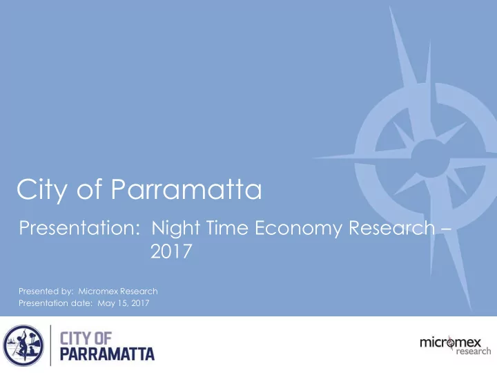city of parramatta