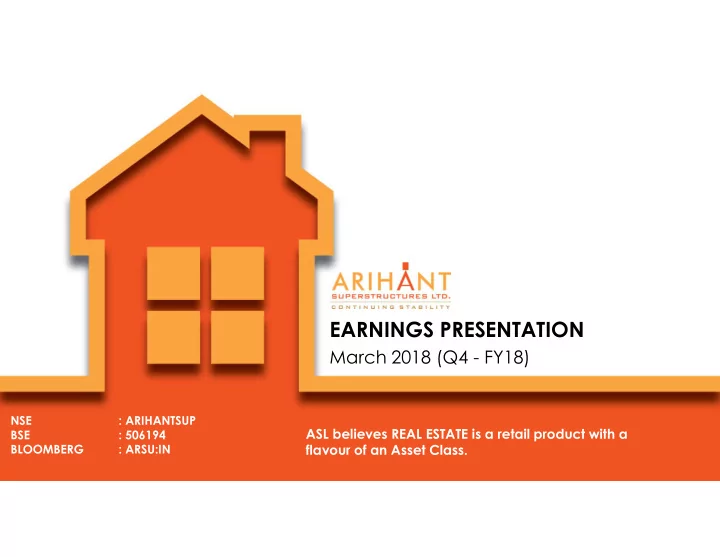 earnings presentation