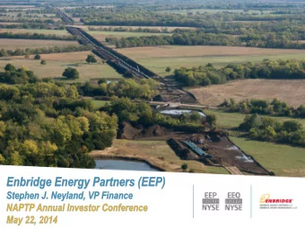 Legal Notice This presentation includes certain forward looking information (FLI) to provide