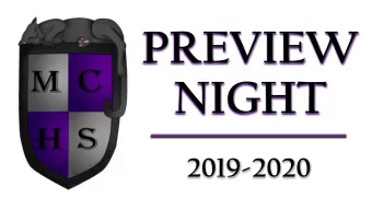 PREVIEW  NIGHT  2019-2020  Tonights Agenda:  Learn about our program and expectations from