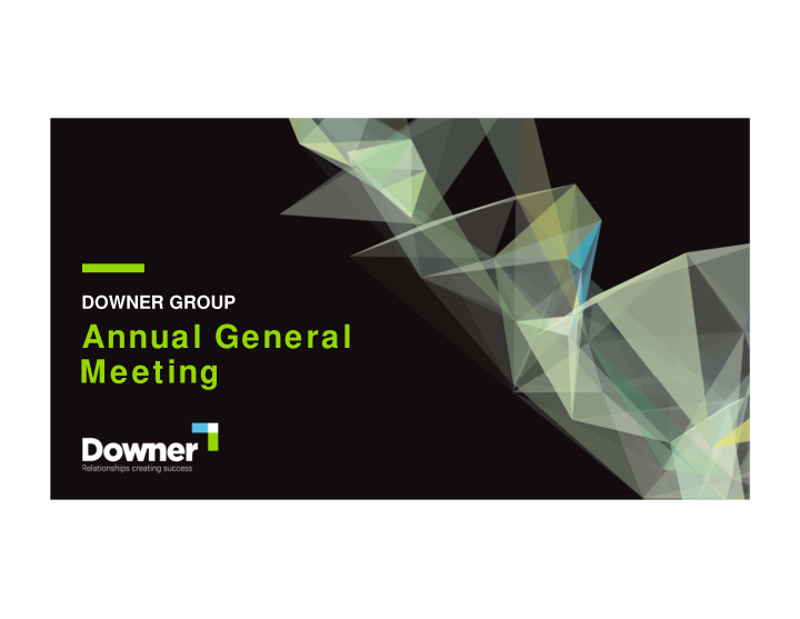 annual general meeting