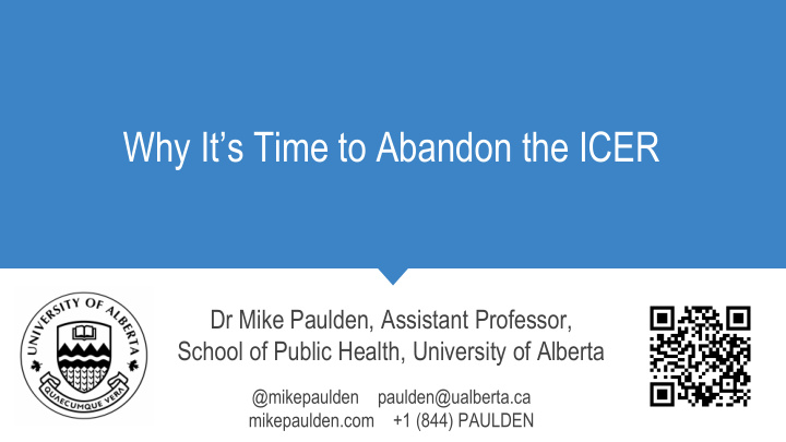why it s time to abandon the icer