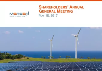 A POSITIVE YEAR IN 2016  S ALES IN LINE WITH 2015  F IRM OPERATING MARGIN , THANKS TO THE