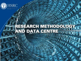 Social science that makes a difference  Geospatial technologies to the rescue:  enhanced