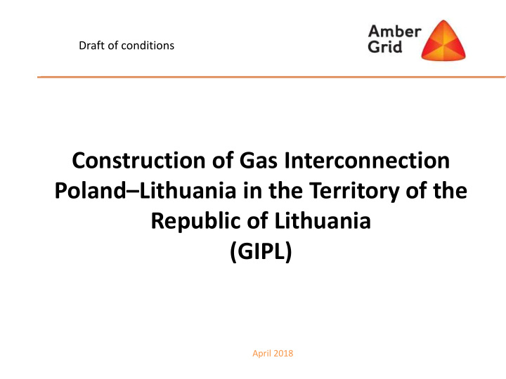 construction of gas interconnection poland lithuania in