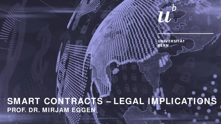 smart contracts legal implications
