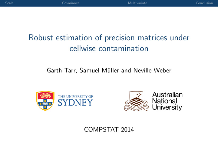 robust estimation of precision matrices under cellwise