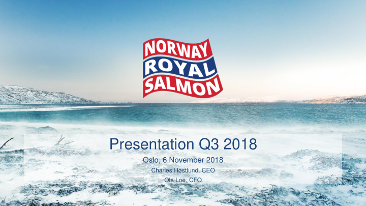 presentation q3 2018