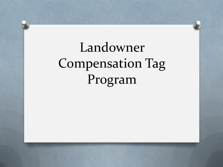 compensation tag