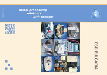 ESD BULGARIA CNC Technologies &amp; Automation  OUR MISSION   The correctness and the quality of