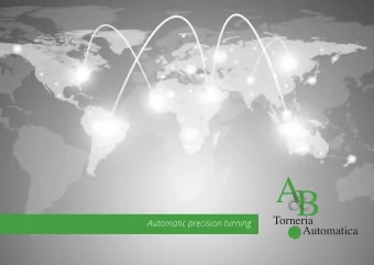 Automatic precision turning  About us  A&amp;B Torneria  Automatica Srl  A&amp;B Torneria