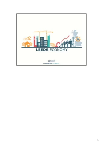 1  2  1.  Output GVA data for LEPs 1997  2014, ONS  Feb 2016 2. Business stock The number of
