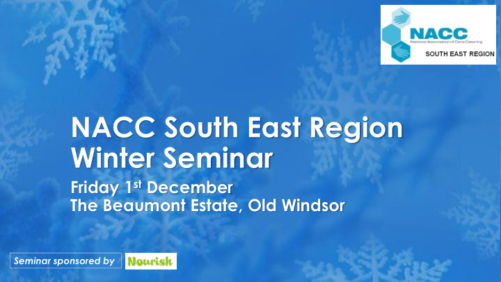 nacc south east region winter seminar