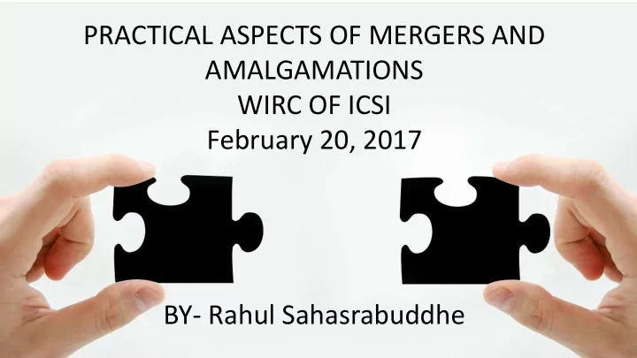 by rahul sahasrabuddhe