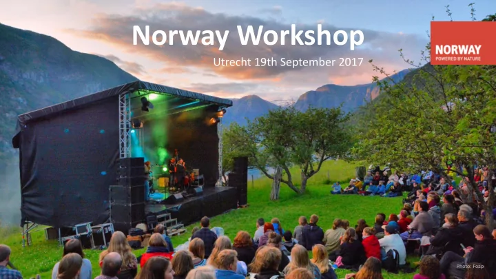 norway workshop